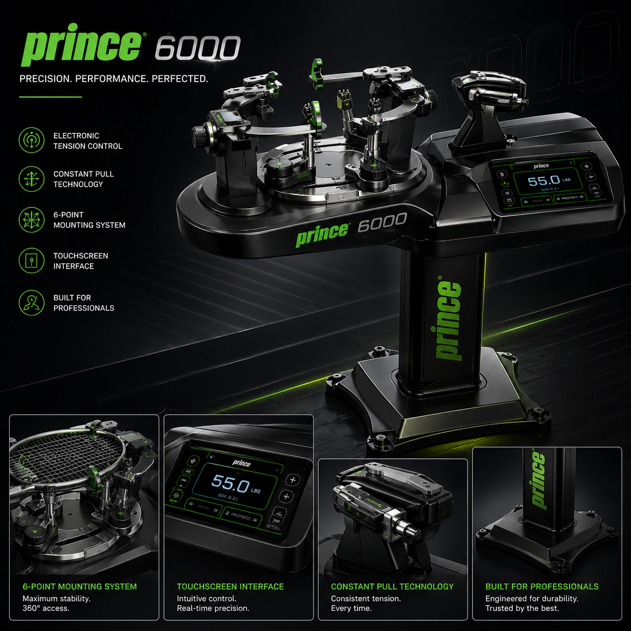 Перетяжка струн · Prince 6000